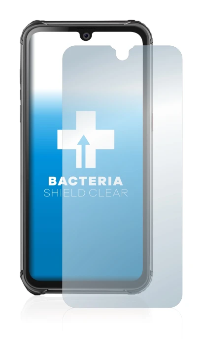 Image de l'appareil Blackview BV9800 Pro avec une grande variété de protections d'écran.