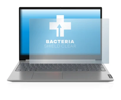 Image de l'appareil Lenovo ThinkBook 14" avec une grande variété de protections d'écran.