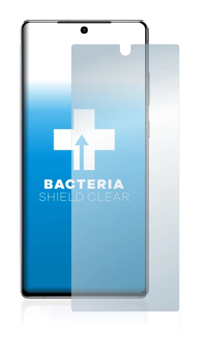 Image de l'appareil Samsung Galaxy Note 20 avec une grande variété de protections d'écran.