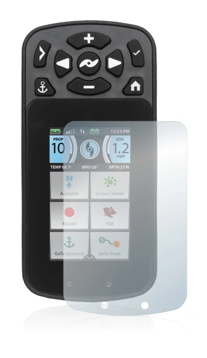 Image de l'appareil Minn Kota I-Pilot Link avec une grande variété de protections d'écran.