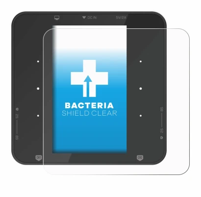 Image de l'appareil ISDT P30 avec une grande variété de protections d'écran.