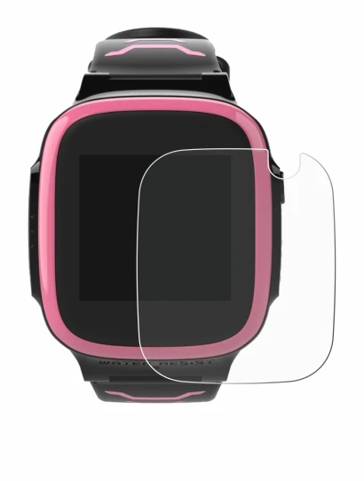 Image de l'appareil Xplora X5 Play avec une grande variété de protections d'écran.