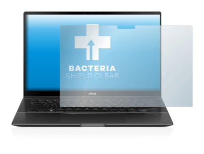 Image de l'appareil ASUS ZenBook Flip 14 UX463FA avec une grande variété de protections d'écran.