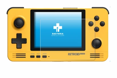 Image de l'appareil Retroid Pocket 2 avec une grande variété de protections d'écran.