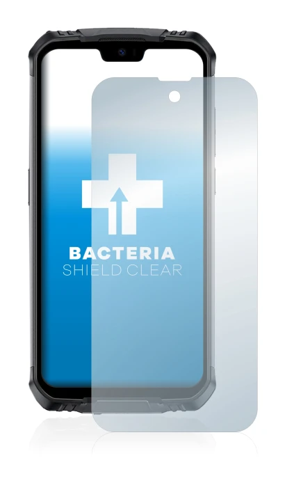 Image de l'appareil Doogee S59 Pro avec une grande variété de protections d'écran.