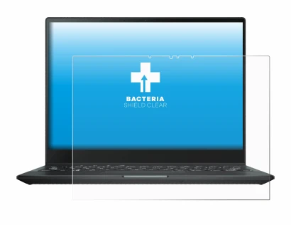 Image de l'appareil ASUS Rog Flow X13 2022 avec une grande variété de protections d'écran.