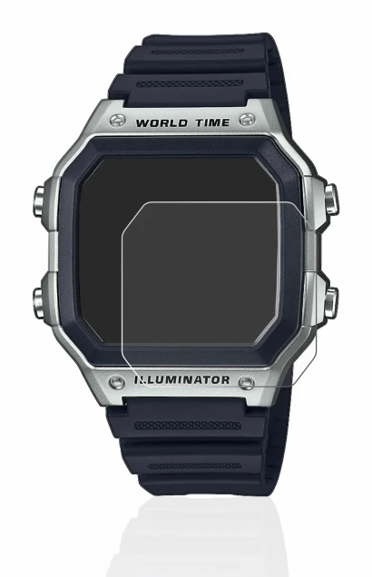 Image de l'appareil Casio AE-1200WH avec une grande variété de protections d'écran.