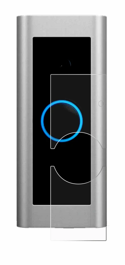 Image de l'appareil Ring Video Doorbell Pro 2 avec une grande variété de protections d'écran.