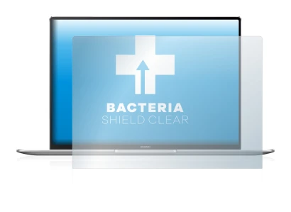 Image de l'appareil Huawei MateBook X Pro 2021 avec une grande variété de protections d'écran.