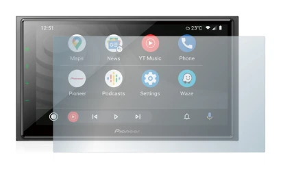 Image de l'appareil Pioneer SPH-EVO64DAB avec une grande variété de protections d'écran.