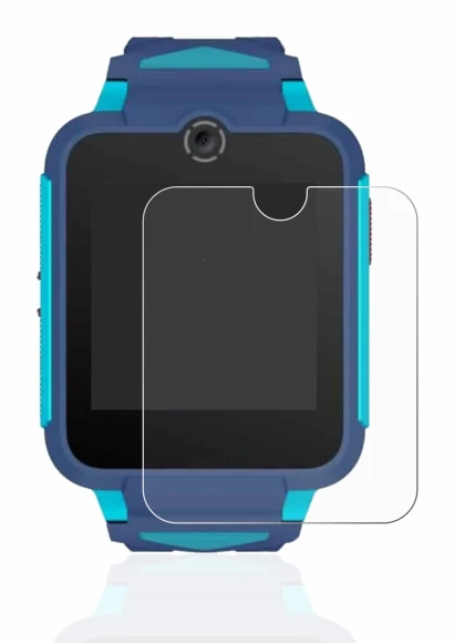 Image de l'appareil TCL Movetime Family Watch 2 avec une grande variété de protections d'écran.