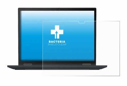 Image de l'appareil Lenovo ThinkPad X13 Yoga Gen 2 avec une grande variété de protections d'écran.