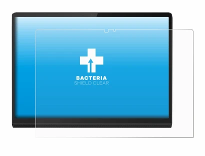 Image de l'appareil Lenovo Yoga Tab 13 avec une grande variété de protections d'écran.