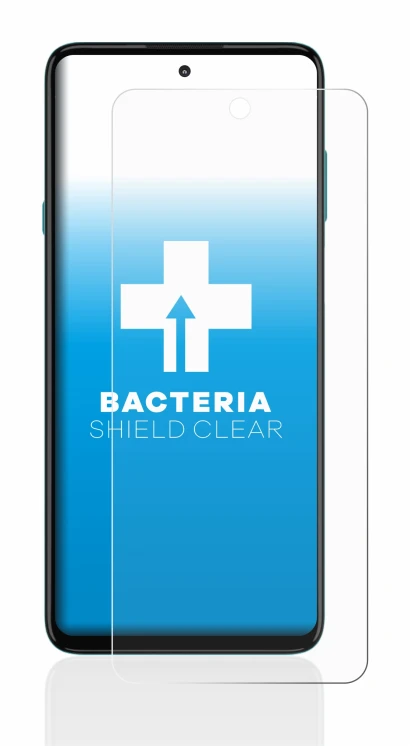 Image de l'appareil Motorola Edge 20 Lite avec une grande variété de protections d'écran.