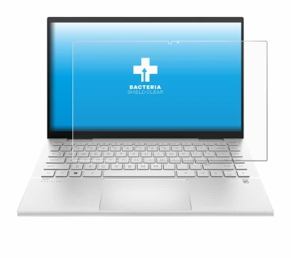 Image de l'appareil HP Pavilion x360 (14-dyX) avec une grande variété de protections d'écran.