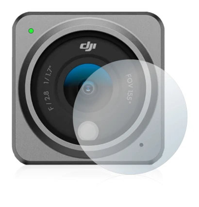 Image de l'appareil DJI Action 2 Lentille (Caisse) avec une grande variété de protections d'écran.