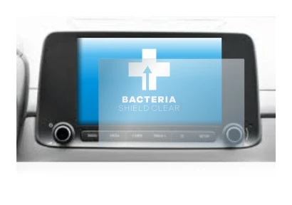 Image de l'appareil Hyundai Kona 2021 Infotainment System 8" avec une grande variété de protections d'écran.