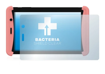 Image de l'appareil Kurio Tab Lite 2 avec une grande variété de protections d'écran.