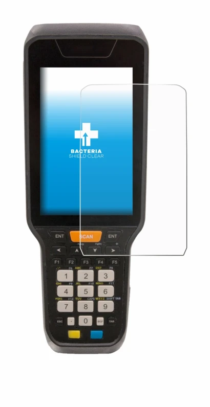 Image de l'appareil Datalogic Skorpio X5 avec une grande variété de protections d'écran.