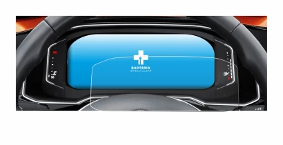 Image de l'appareil Volkswagen Polo 6 Digital Cockpit Pro avec une grande variété de protections d'écran.