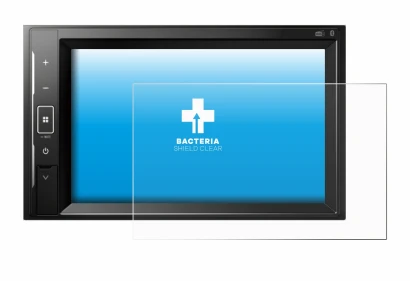 Image de l'appareil Pioneer AVH-A240DAB avec une grande variété de protections d'écran.
