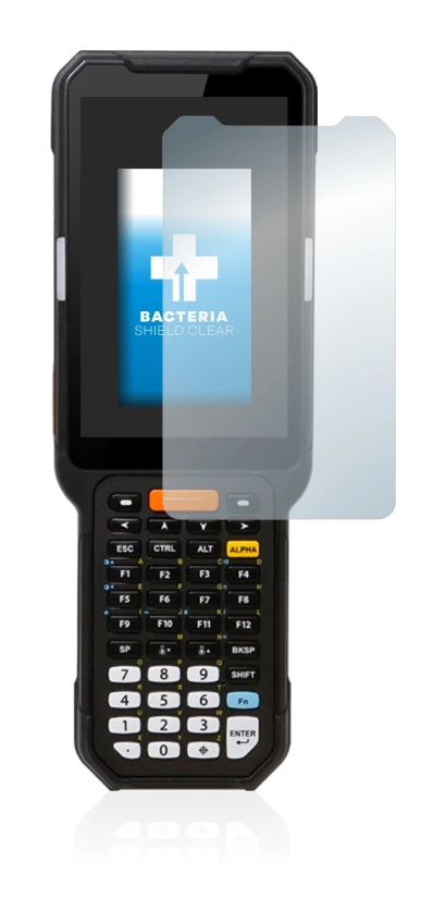 Image de l'appareil Point Mobile PM451 avec une grande variété de protections d'écran.