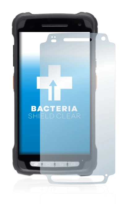Image de l'appareil Janam XT3 avec une grande variété de protections d'écran.