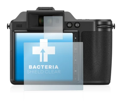 Image de l'appareil Fujifilm X-H2 avec une grande variété de protections d'écran.