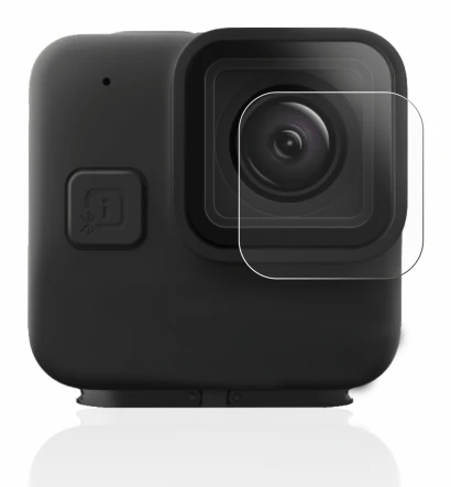 Image de l'appareil GoPro Hero 11 mini Lentille (Caisse) avec une grande variété de protections d'écran.