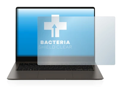Image de l'appareil Samsung Galaxy Book3 Pro 14" avec une grande variété de protections d'écran.