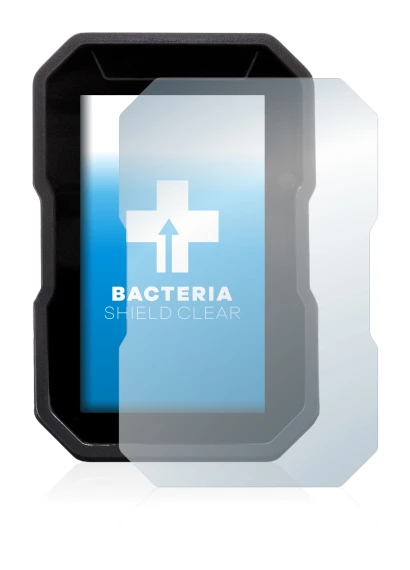 Image de l'appareil Ducati DesertX 2022 avec une grande variété de protections d'écran.