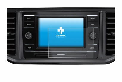 Image de l'appareil Volkswagen Crafter Composition Colour 2022 avec une grande variété de protections d'écran.