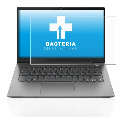 Image de l'appareil Lenovo ThinkBook 14 Gen 4 avec une grande variété de protections d'écran.