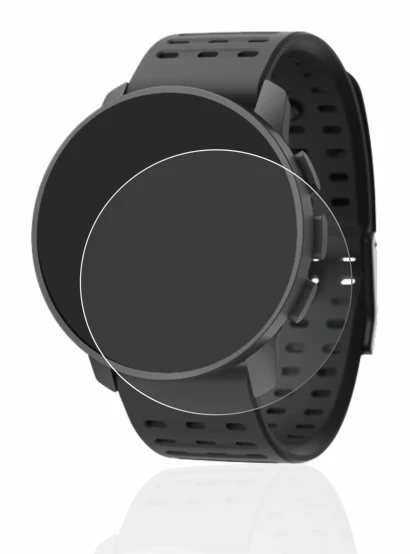 Image de l'appareil Suunto 9 Peak Pro avec une grande variété de protections d'écran.