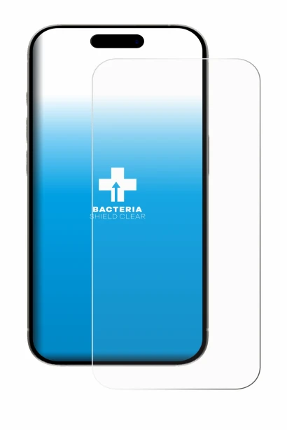 Image de l'appareil Apple iPhone 15 avec une grande variété de protections d'écran.