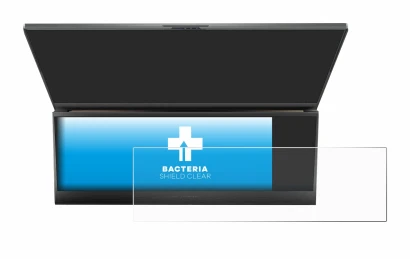 Image de l'appareil ASUS ROG Zephyrus Duo 16 2023 (Touch Bar UNIQUEMENT) avec une grande variété de protections d'écran.