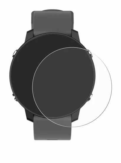 Image de l'appareil Shot Scope G5 GPS Watch avec une grande variété de protections d'écran.