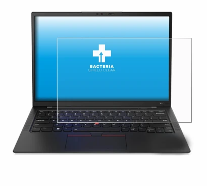 Image de l'appareil Lenovo ThinkPad X1 Carbon 14" Gen 11 avec une grande variété de protections d'écran.
