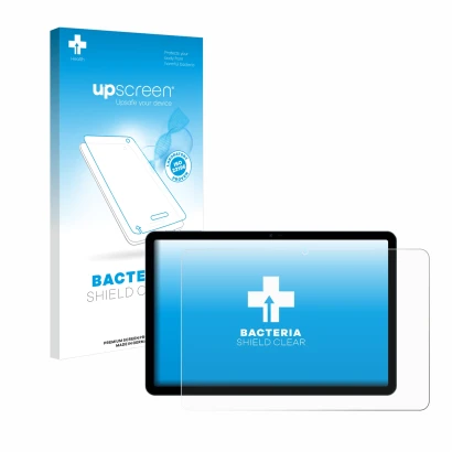 Face avant d’un emballage produit avec le logo de la marque upscreen. À côté, l’appareil Doogee T30 Pro est représenté avec la