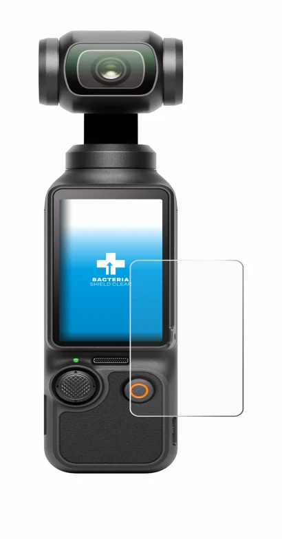 Image de l'appareil DJI Osmo Pocket 3 avec une grande variété de protections d'écran.