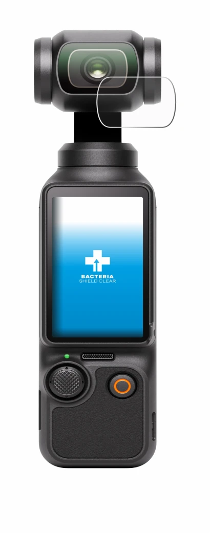 Image de l'appareil DJI Osmo Pocket 3 (Lentille) avec une grande variété de protections d'écran.
