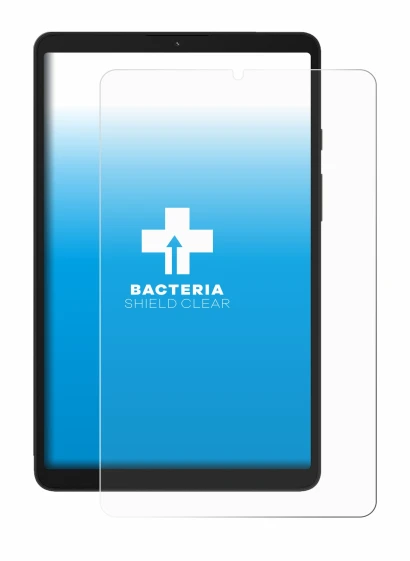 Image de l'appareil Samsung Galaxy Tab A9 LTE avec une grande variété de protections d'écran.