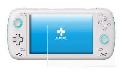Image de l'appareil AYN Odin 2 avec une grande variété de protections d'écran.