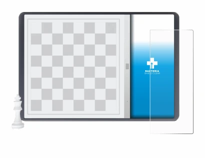 Image de l'appareil Chessnut Evo avec une grande variété de protections d'écran.