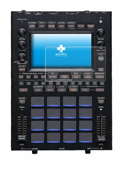 Image de l'appareil KORG KAOSS Replay avec une grande variété de protections d'écran.