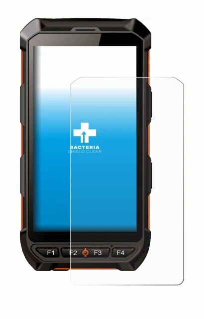 Image de l'appareil iDTronic C9 RED avec une grande variété de protections d'écran.