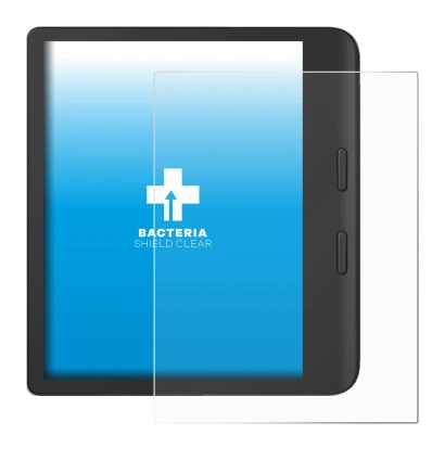 Image de l'appareil Tolino Vision Color 2024 avec une grande variété de protections d'écran.