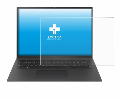 Image de l'appareil LG gram Pro 17 2024 avec une grande variété de protections d'écran.