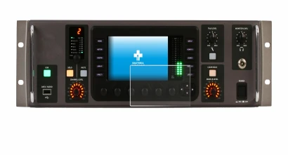 Image de l'appareil Behringer X32 Rack avec une grande variété de protections d'écran.