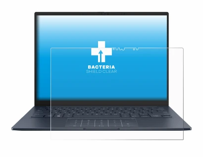 Image de l'appareil ASUS ZenBook 14 OLED UX3405 Touch avec une grande variété de protections d'écran.